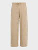 Men's Beige Relaxed Fit Solid Casual Jogger