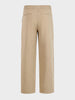 Men's Beige Relaxed Fit Solid Casual Jogger
