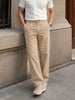 Men's Beige Relaxed Fit Solid Casual Jogger