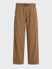 Men's Brown Relaxed Fit Solid Casual Joggers