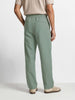 Men's Green Relaxed Fit Solid Casual Joggers