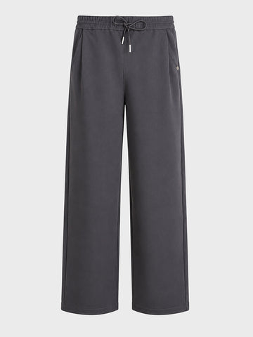 Men's Grey Relaxed Fit Solid Casual Jogger