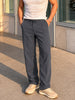 Men's Grey Relaxed Fit Solid Casual Jogger