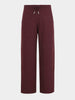Men's Maroon Relaxed Fit Solid Casual Jogger