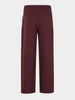 Men's Maroon Relaxed Fit Solid Casual Jogger