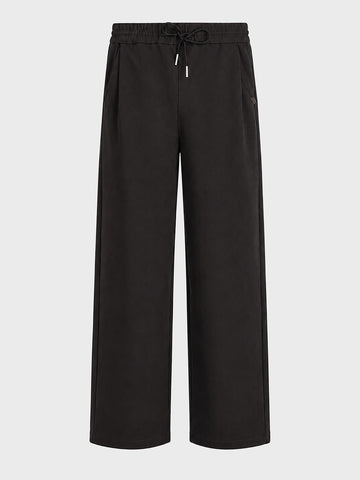 Men's Black Relaxed Fit Solid Casual Jogger