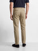 Men's Khaki Relaxed Fit Solid Casual Trousers