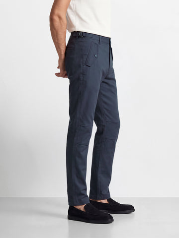Men's Grey Relaxed Fit Solid Casual Trousers