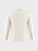Men's Beige Slim Fit Printed Casual Shirt