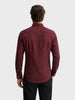 Men's Maroon Slim Fit Printed Casual Shirt