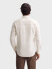 Men's Beige Slim Fit Printed Casual Shirt