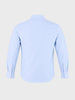 Men's Blue Slim Fit Solid Casual Shirt