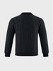 Men's Black Slim Fit Solid Casual Sweater