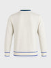 Men's White Regular Fit Solid Casual Sweater