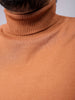 Men's Plus Fit Solid Turtle Neck Sweater