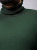 Men's Plus Fit Solid Turtle Neck Sweater