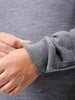 Men's Plus Fit Solid Turtle Neck Sweater