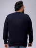 Men's Plus Fit Solid Crew Neck Sweater
