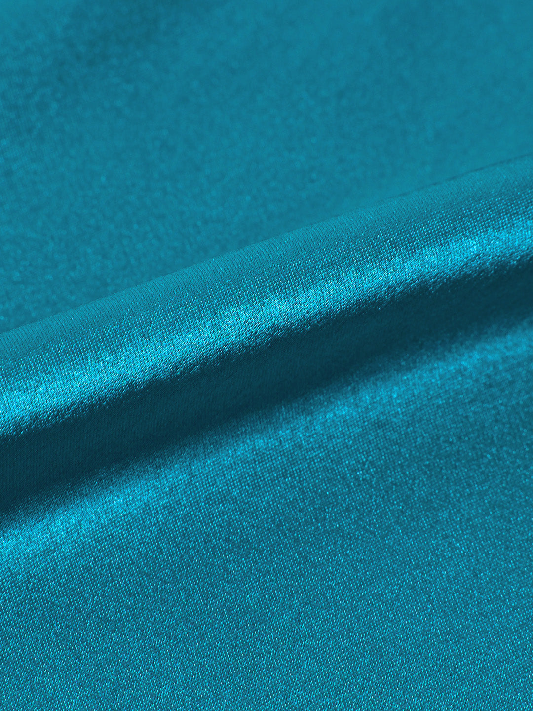 Men's Teal Slim Fit Solid Party Wear Shirt