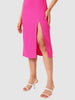 Women Regular Fit Pink Sleeveless Dress