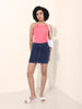 Women's Pink Regular Fit Casual Top