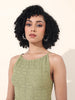 Women's Green Regular Fit Casual Top