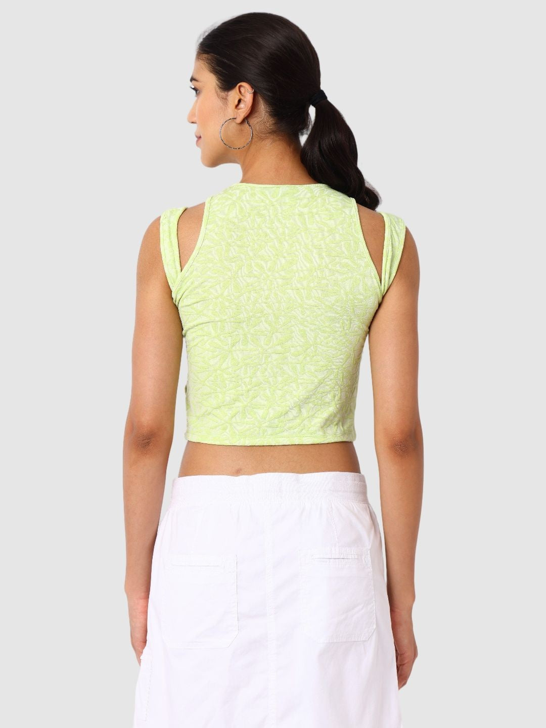 Women's Fitted Textured Cami Top