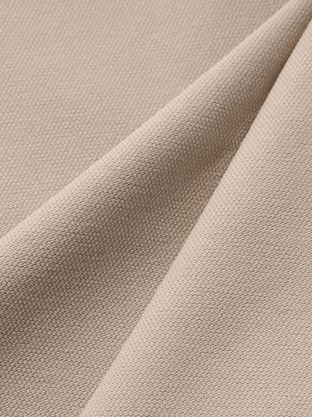 Men's Khaki Relaxed Fit Solid Casual Trousers