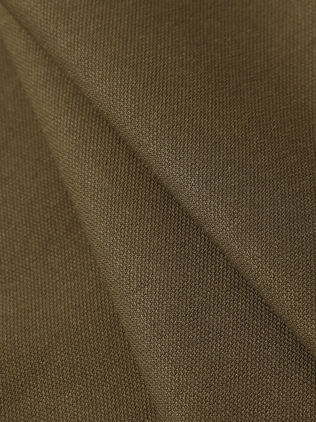 Men's Brown Relaxed Fit Textured Utility Trousers
