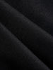 Men's Black Relaxed Fit Textured Utility Trousers