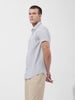 Men's Grey Slim Fit Checked Casual Shirt