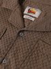 Men's Green Relaxed Fit Geometric Print Resort Wear Shirt