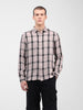 Men's Beige Regular Fit Checked Casual Shirt