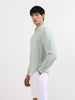 Men's Blue Regular Fit Casual Solid Shirt