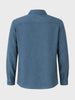 Men's Navy Blue Regular Fit Casual Solid Shirt
