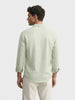 Men's Green Regular Fit Casual Solid Shirt