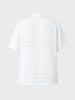 Men's White Relaxed Fit Resort Wear Textured Shirt
