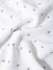 Men's White Relaxed Fit Resort Wear Textured Shirt