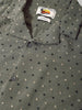 Men's Olive Relaxed Fit Resort Wear Textured Shirt