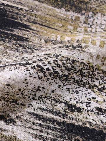 Men's Brown Slim Fit Party Wear Printed Shirt