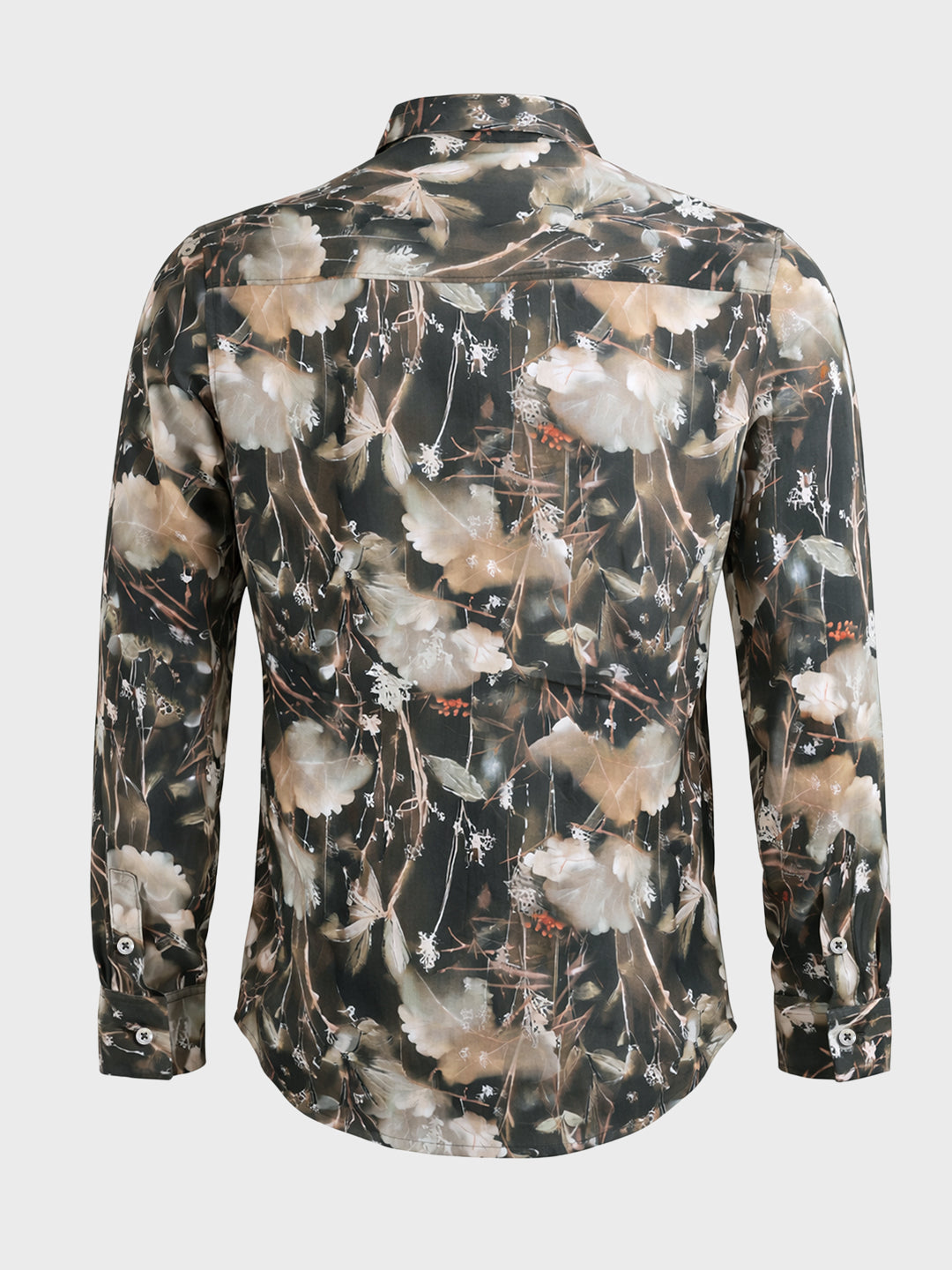 Men's Multicolor Slim Fit Party Wear Printed Shirt