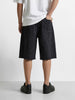 Men's Black Relaxed Fit  Tom And Jerry Character Shorts