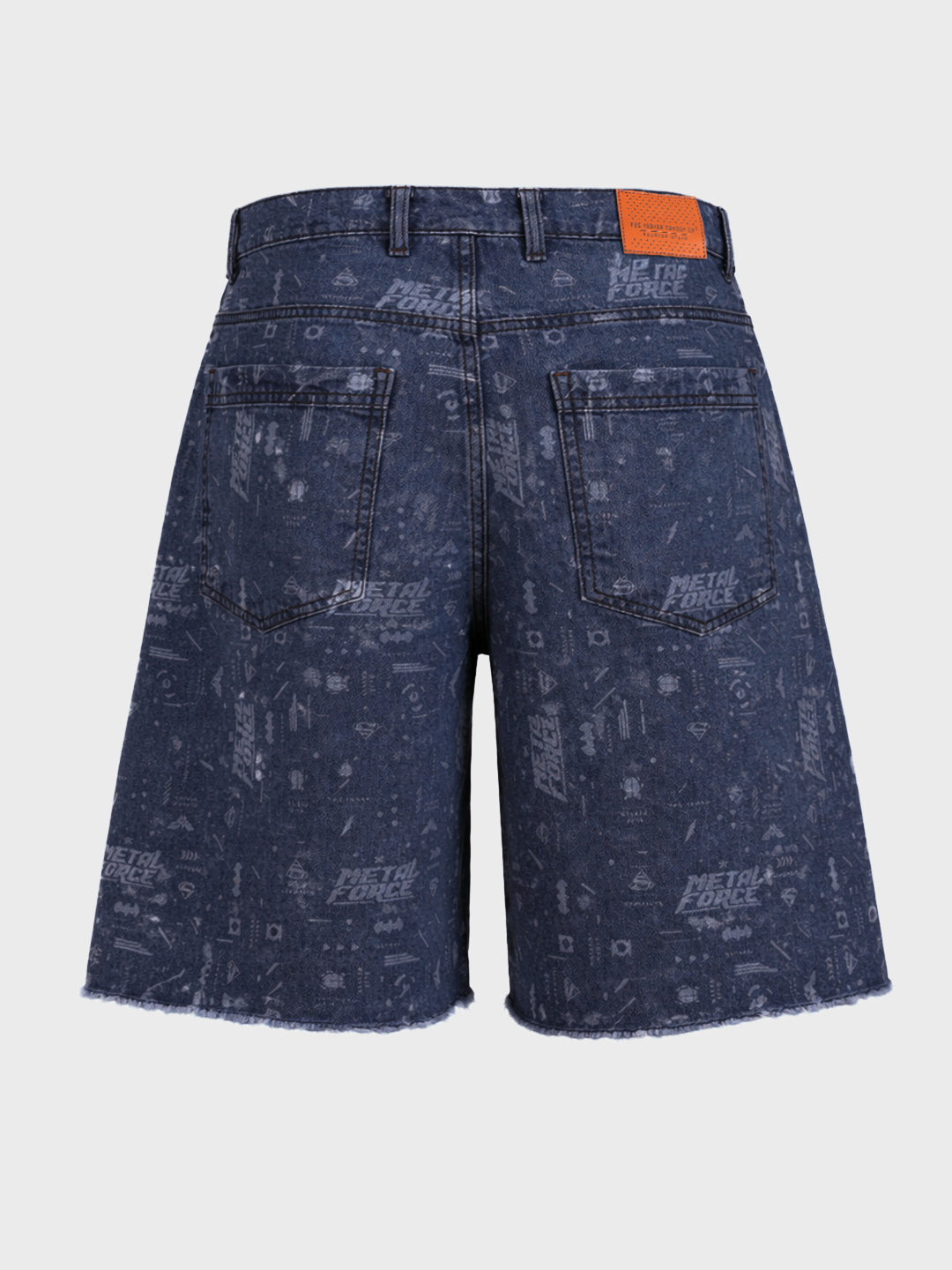Men's Blue Regular Fit  Warner Bros Shorts