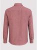 Men's Rust Regular Fit Casual Solid Shirt