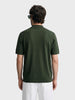 Men's Olive Slim Fit Solid Casual Polo T-Shirt