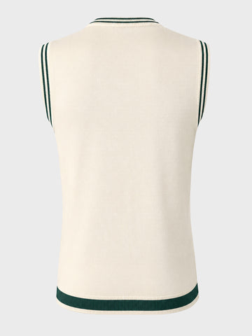 Men's White Slim Fit Graphic Printed Flat Knit  T-Shirt