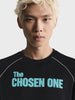 Men's Black Regular Fit Graphic Printed Casual Sweatshirt