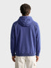 Men's Navy Blue Regular Fit Printed Casual Sweatshirt