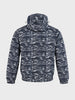 Men's Grey Regular Fit Printed Casual Jacket