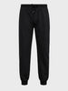 Men's Black Regular Fit Solid Casual Joggers